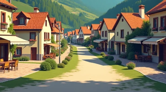 picturesque villages